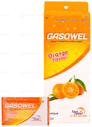 Gasowel Orange Flavour Sachet 5Gm